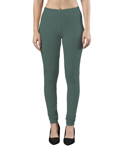 Body-Hugging Churidar Legging | Soft Cotton, Elastic Waistband Twill