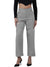Femmora Women’s High-Rise Straight Fit Trousers with 2 Side Pockets | Stretch Formal Bottoms in Polyester Blend | Lightweight Workwear Pants |Light Grey|Pack of 1