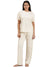 Femmora Women’s Polka Dot Cotton Nightwear Set | 2-Piece Co-Ord with Round Neck Tshirt & Full-Length Pyjamas | Soft Stretch Fabric Sleepwear & Loungewear |  Off.Wht |Set of 1