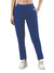 Women's Trouleg, Cotton Fabric with Elastic Waistband and Zip Pockets Bright Cobalt