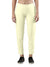 Women's Trouleg, Cotton Fabric with Elastic Waistband and Zip Pockets Cream
