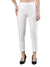 Straight Pant | Breathable Cotton, Side Zip and Button White