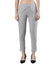 Straight Pant | Breathable Cotton, Side Zip and Button Light Grey
