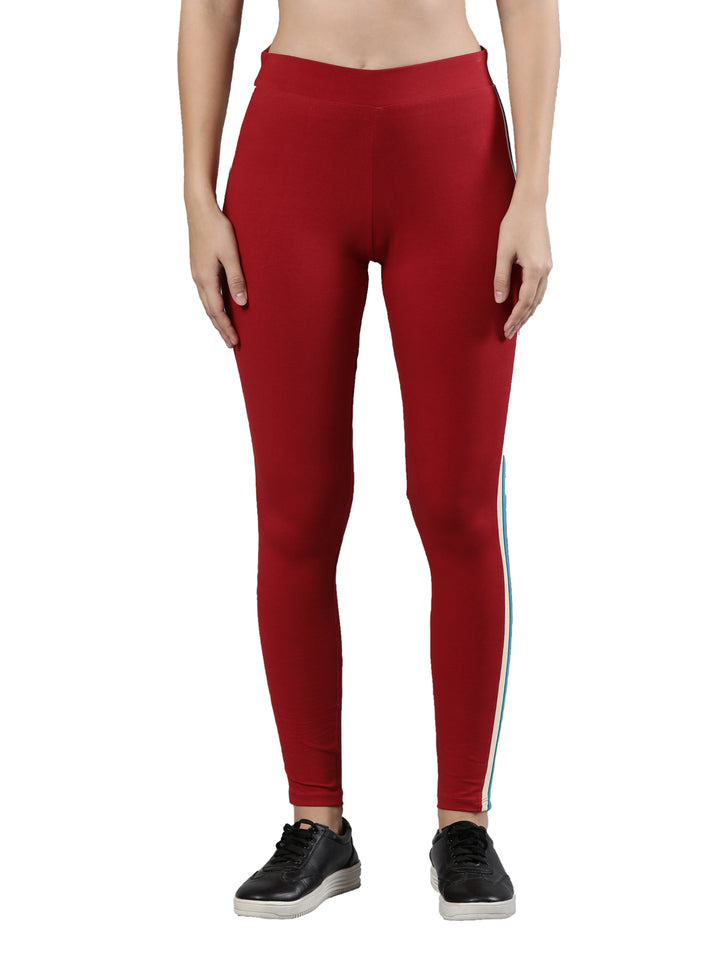 Women's Yoga Pants, Cotton Fabric with Elastic Waistband