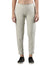Women's Trouleg, Cotton Fabric with Elastic Waistband and Zip Pockets Light Stone
