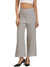 Femmora Women’s High-Rise Flare Trousers with Invisible Belt & Side Zipper | Stretch Formal Bottoms in Polyester Blend | Lightweight Workwear Pants |Light Grey |Pack of 1