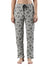 Relax Fit Pajama, Cotton Fabric with Floral Prints and Drawstring Waist