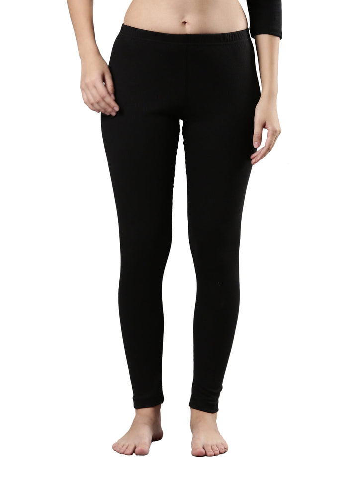 Women's Thermal Leggings | Warm Cotton, Elastic Closure