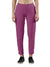 Women's Trouleg, Cotton Fabric with Elastic Waistband and Zip Pockets Magenta Haze