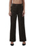 Femmora Women’s High-Rise Straight Fit Trousers with Front Pintuck Detail,Lightweight Workwear Bottoms | Olive|Pack of 1