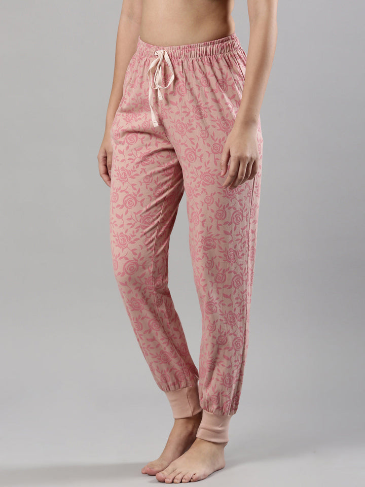 Relax Fit Pajama | Floral Print, Soft Cotton, Drawstring Waistband, 1 Pocket