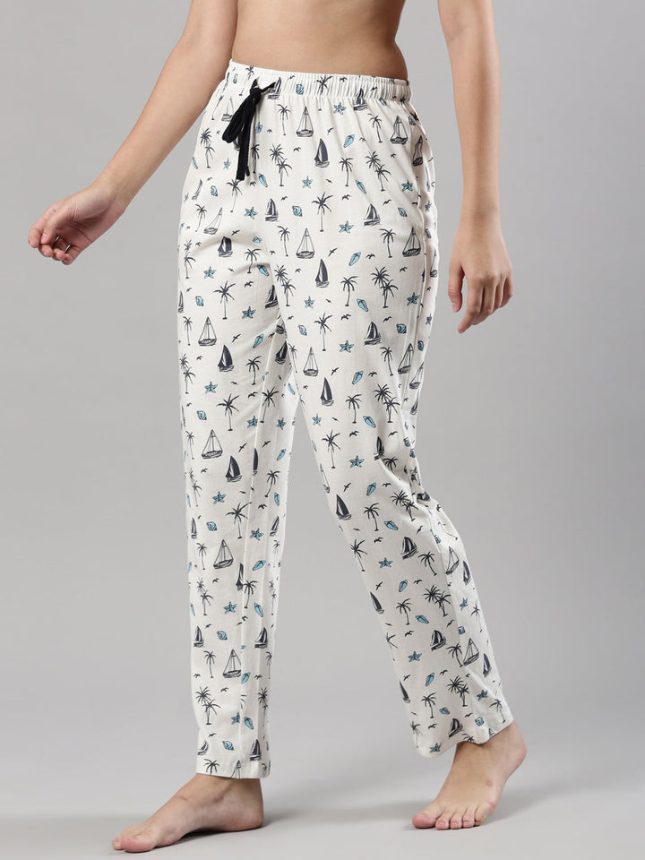 Relax Fit Pajama | Abstract Print, Soft Cotton, Drawstring Waistband, 1 Pocket