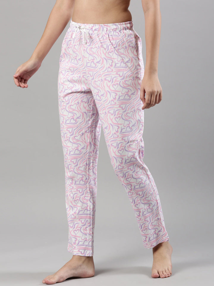 Relax Fit Pajama | Abstract Print, Soft Cotton, Drawstring Waistband, 1 Pocket