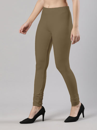 Body-Hugging Churidar Legging | Soft Cotton, Elastic Waistband Mud Hover