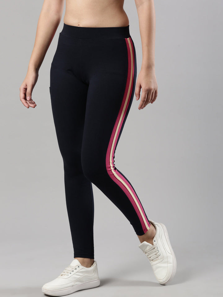 Yoga Pants for Women in Cotton with Patch Pocket