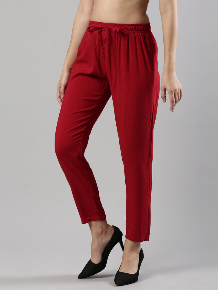 Relaxed Fit Pant | Soft Rayon, Drawstring Waistband, 2 Pockets
