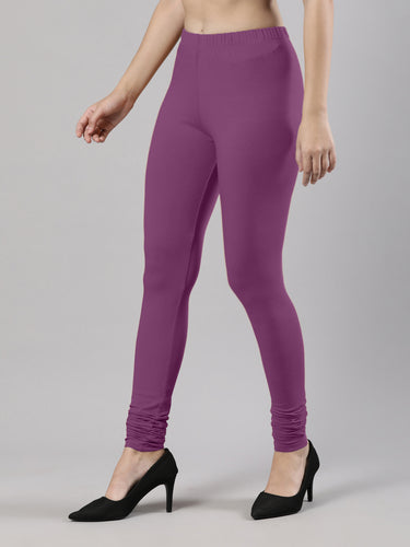 Body-Hugging Churidar Legging | Soft Cotton, Elastic Waistband Rosebud Hover