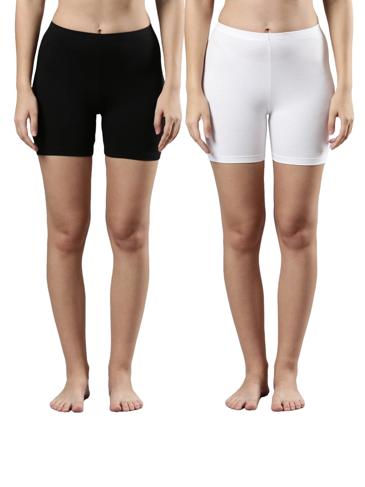 Mini Underskirt for Women in Black and White