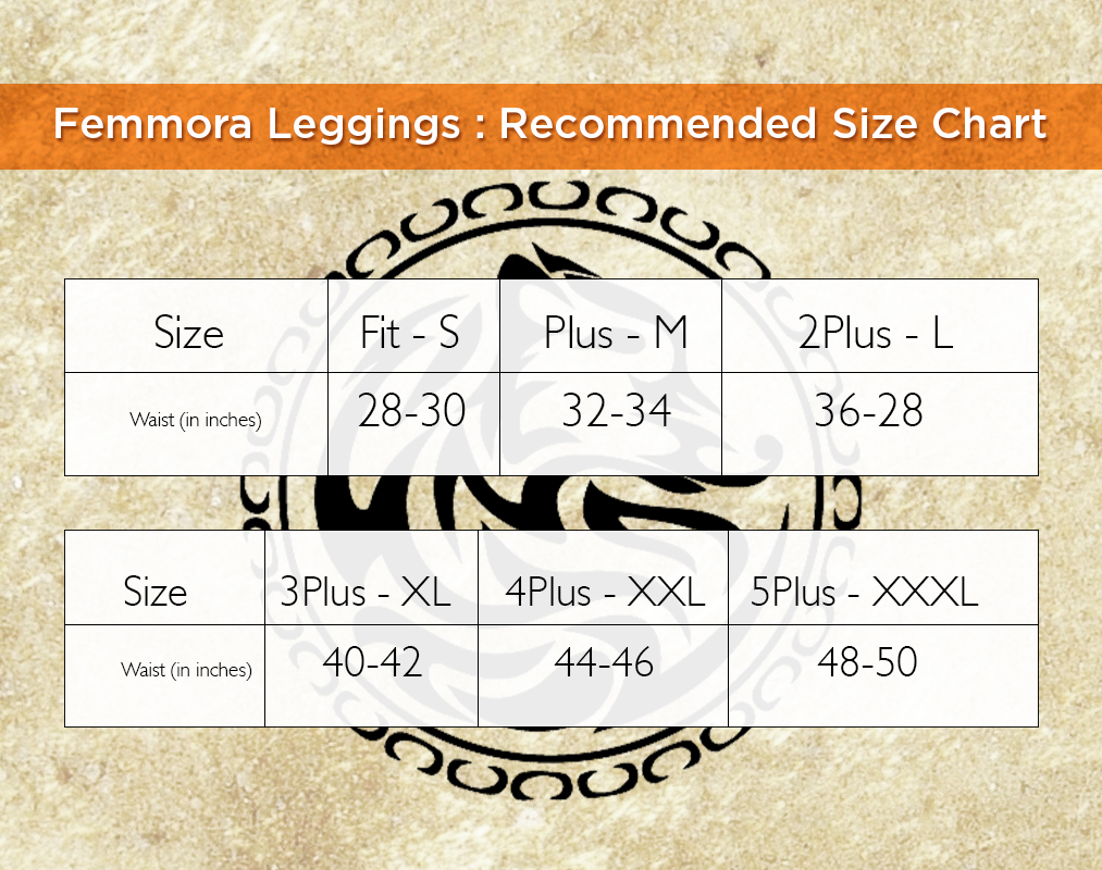 Legging Size Chart hosted at ImgBB — ImgBB