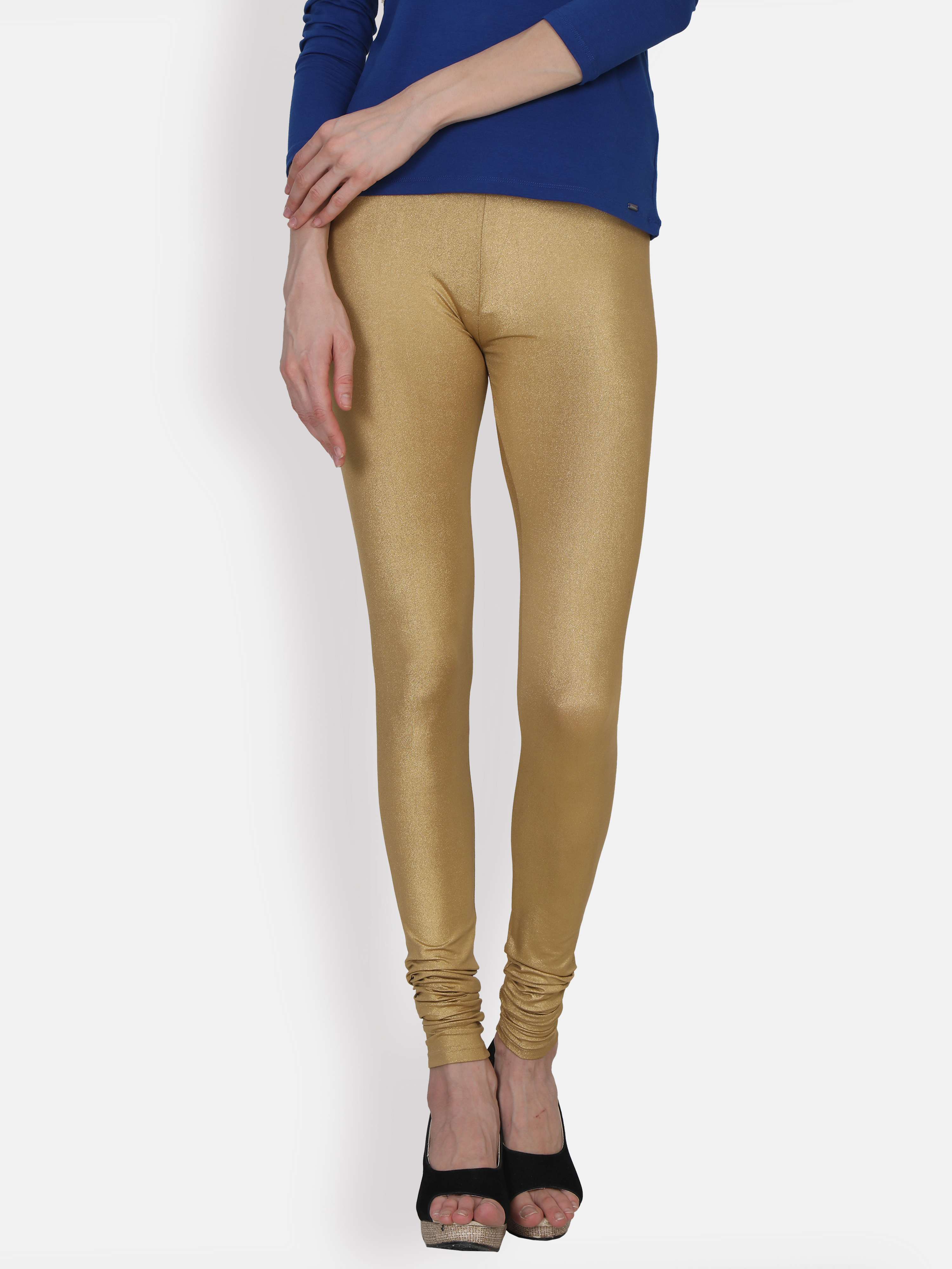 Golden Color Leggings